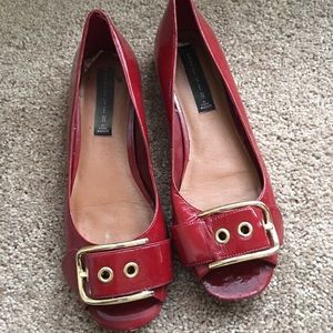 Red Steve Madden flats
