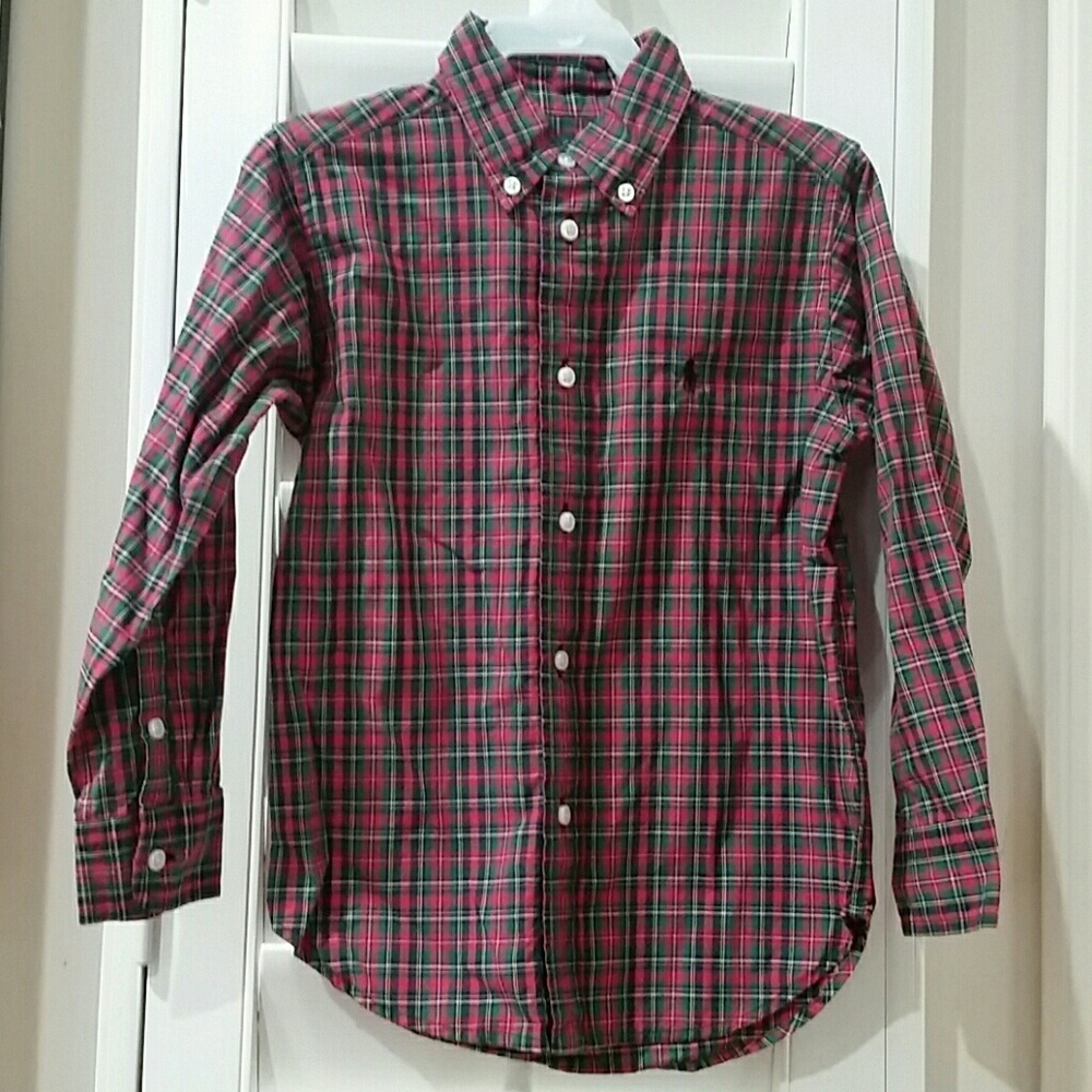 Boys Dressy Size 4 Ralph Lauren Shirt