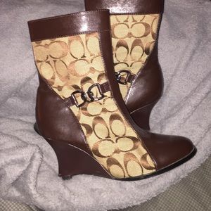 Beautiful coach boots