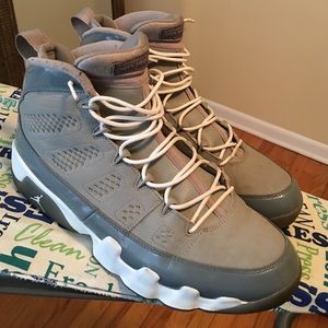 Jordan 9 Retro Cool Grey Size 12