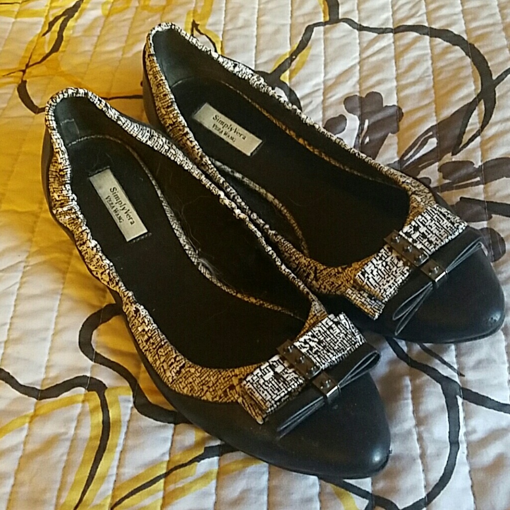 Multi colored flats