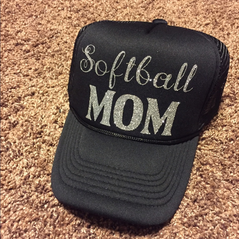 Softball Mom black hat