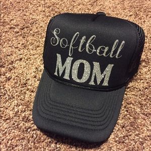 Softball Mom black hat
