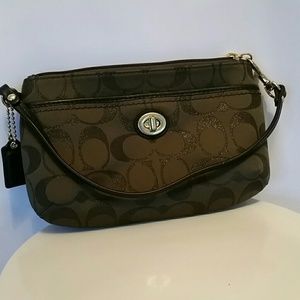 Authentic Coach Wristlet