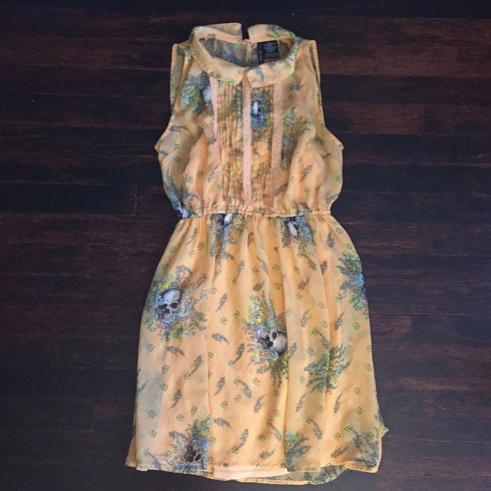 Floral Skull Dress