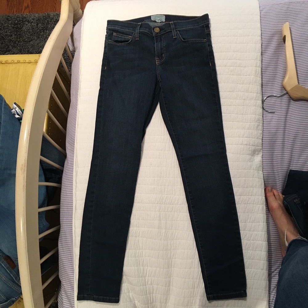 Current / Elliot mid-rise skinny