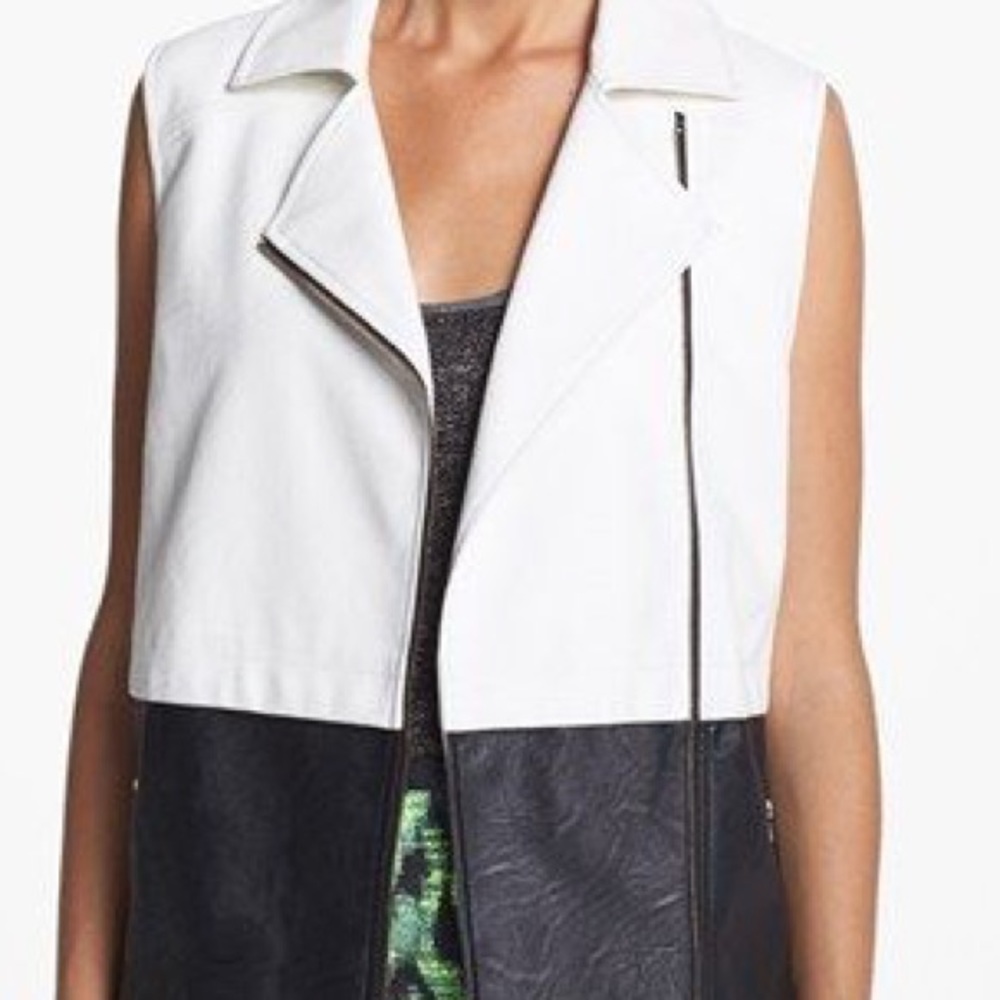 ASTR Faux Leather Vest