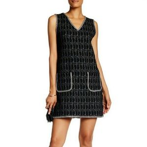 V-Neck Pocket Dress