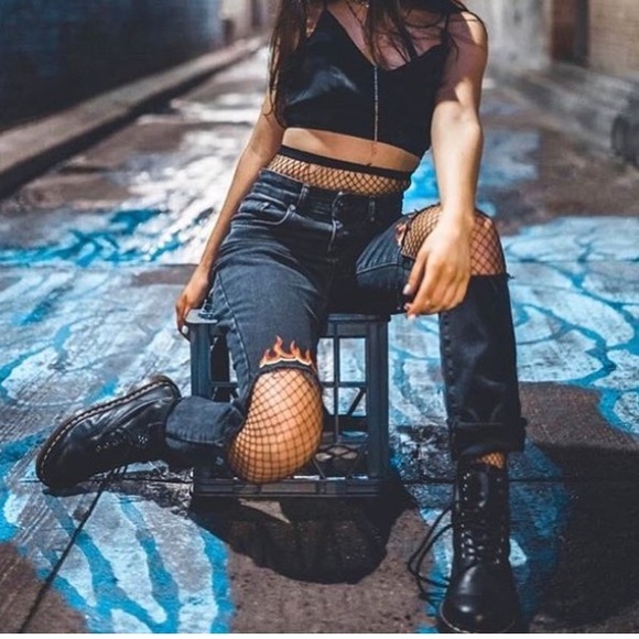 UNIF Accessories - 🆕 Small Diamond Fishnet Tights