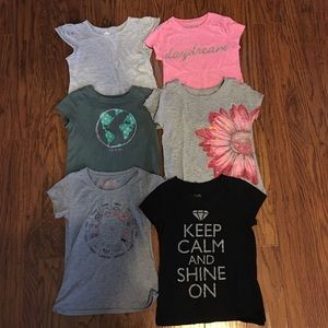 Tshirts Girls 6-7 Lot