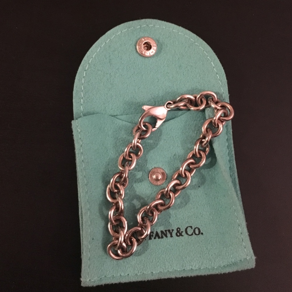 Tiffany & Co 925 sterling silver link bracelet