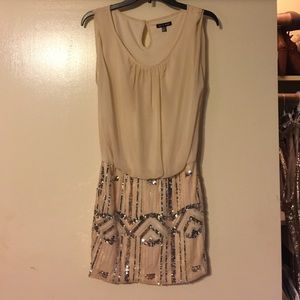 Cocktail mini dress sequins