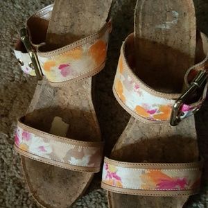 Multi color sandal