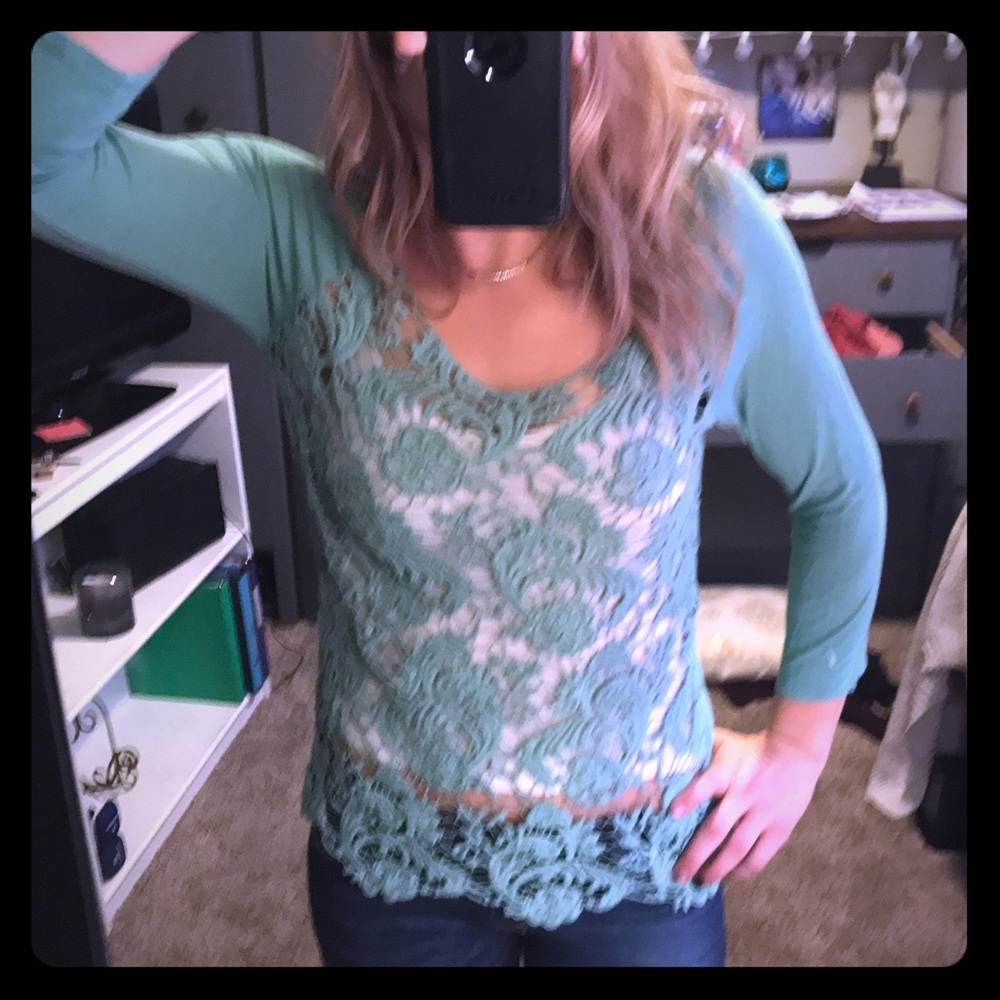 Lace shirt