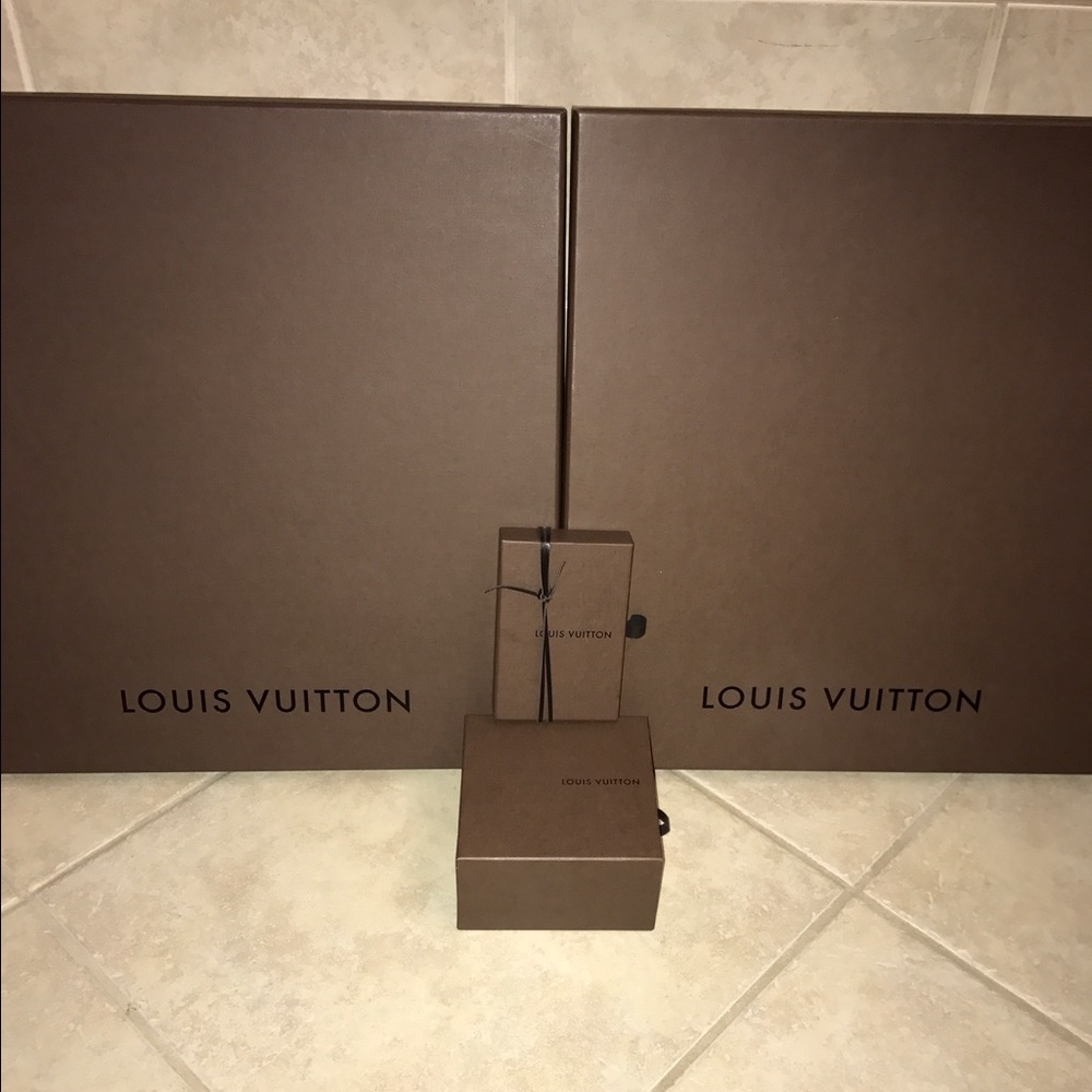 Louis Vuitton boxes