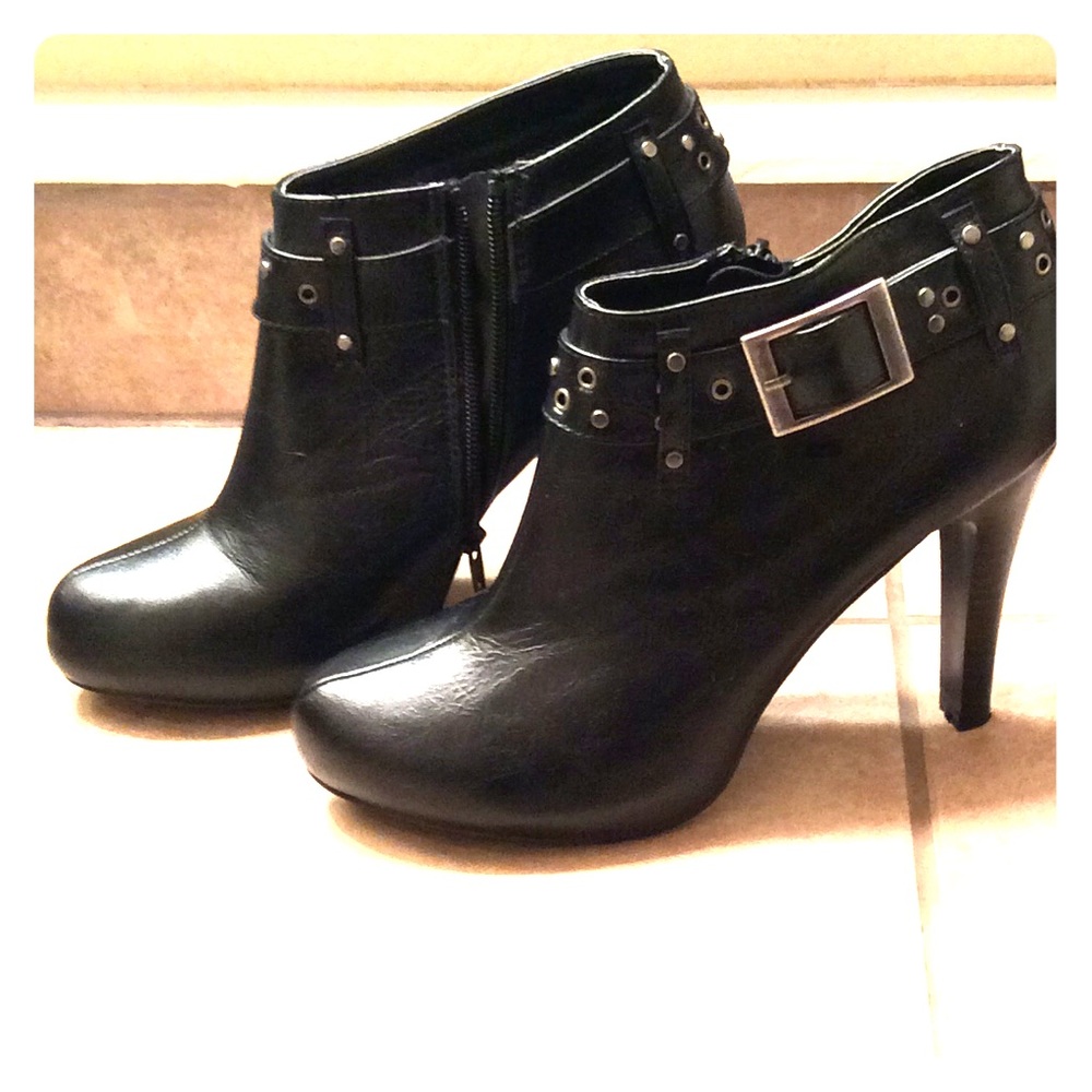 Black booties