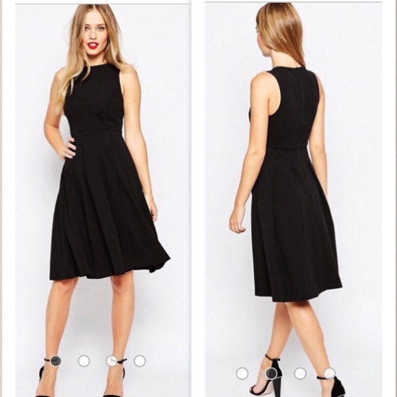 ASOS Dresses & Skirts - NWT ASOS Pleated Bust Midi Dress