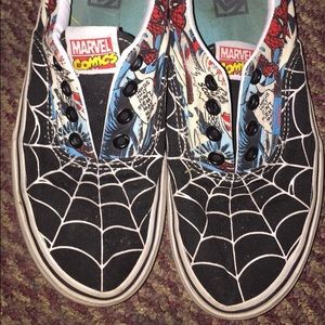 Comic Book Spider-Man Vans