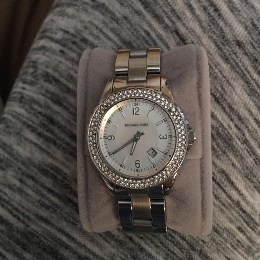 Micheal Kors Silver Watch