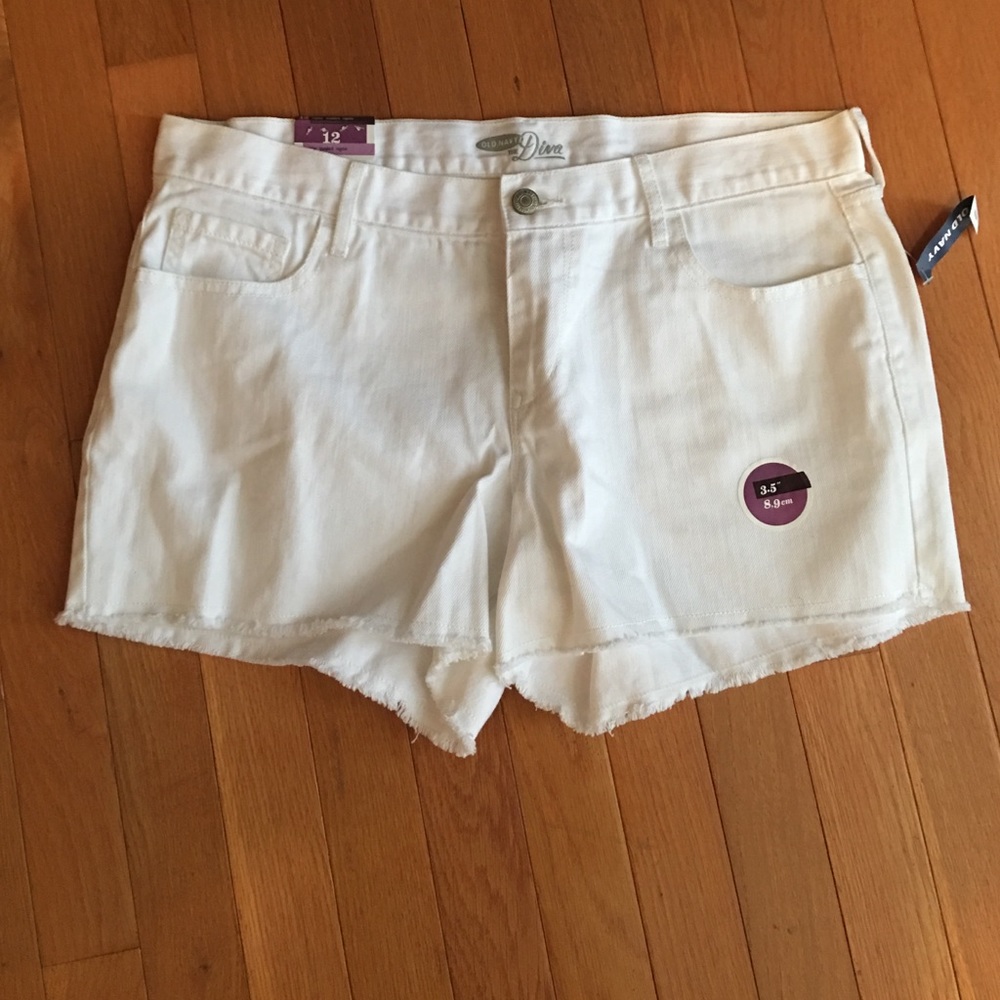 White shorts