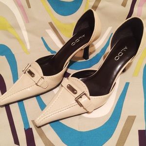 Aldo Taupe D'Orsay Heels