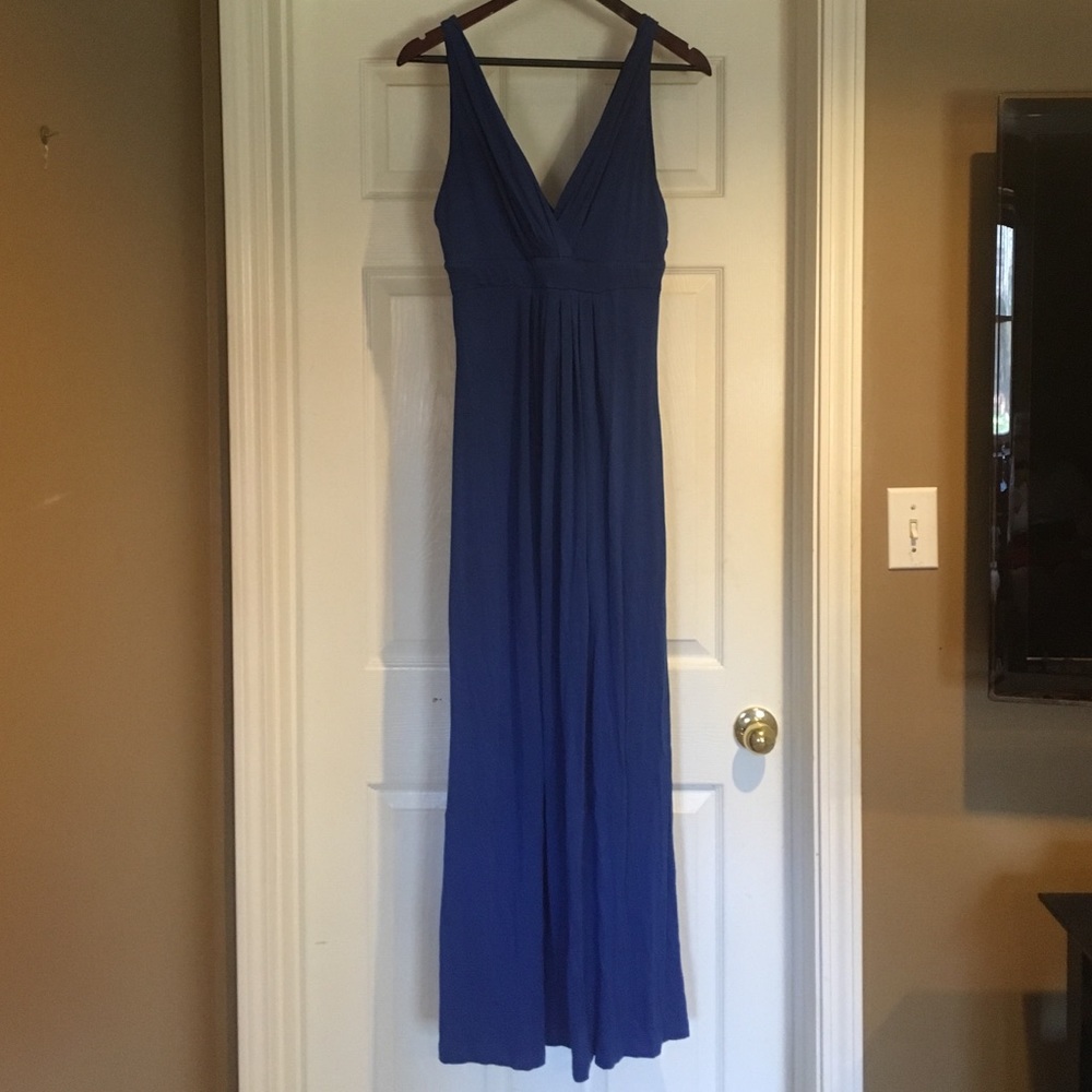 Karen Kane Blue Julie Maxi Dress, Size M