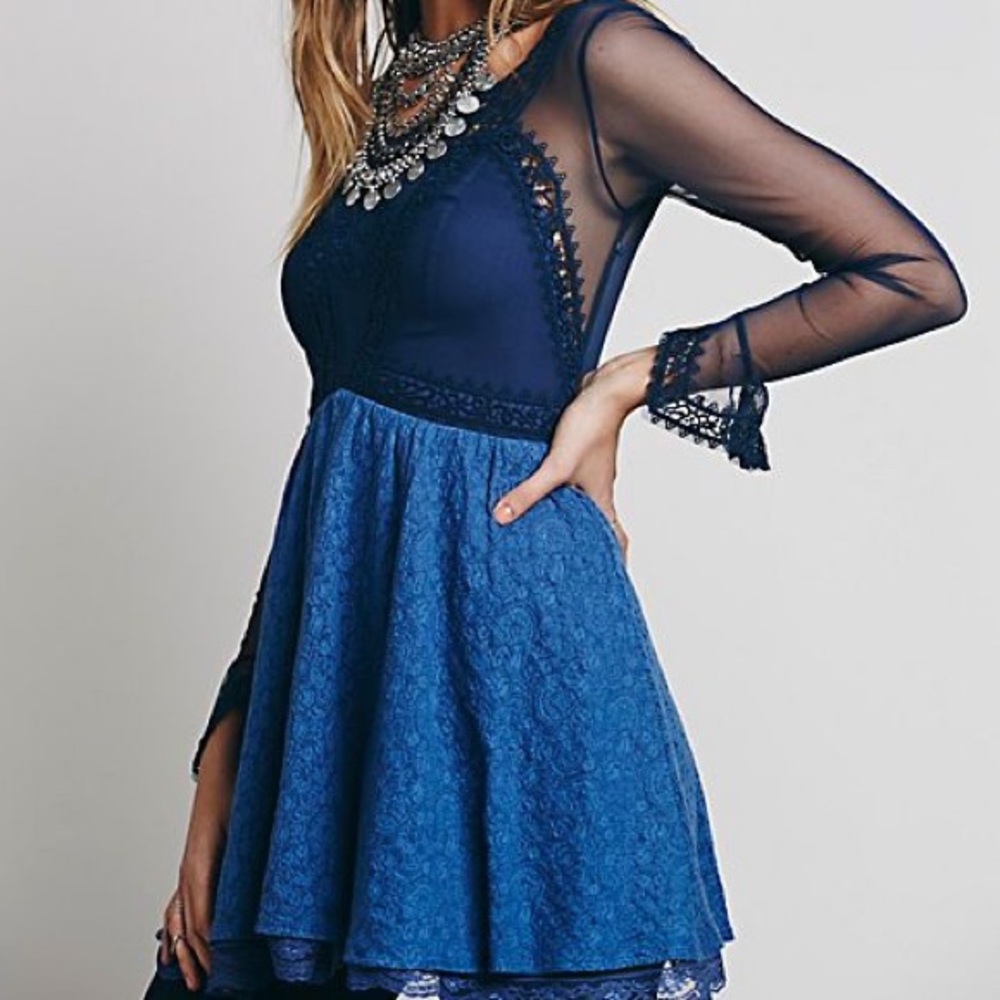 V for Victorian Mini-Dress