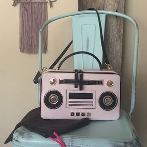 retro boom box kate spade bag •