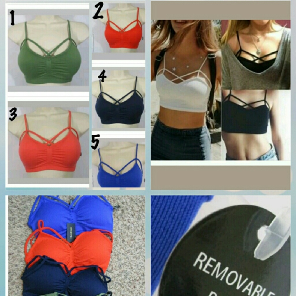 NWT bebe FRAN STRAPPY BRALETTE BUSTIER
BUSTIER