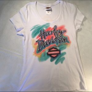 Harley Davidson Airbrush tee