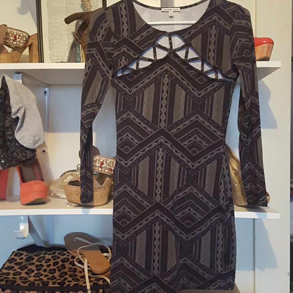 Sold*Charlotte Russe cut out dress/tunic