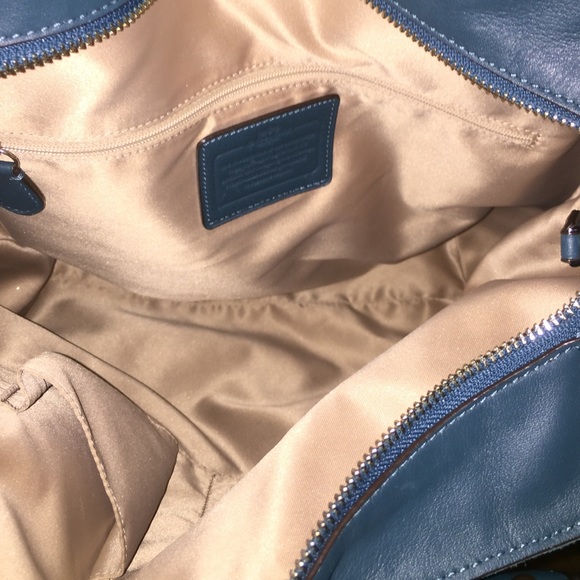 Suede Coach Collete Bag & Wallet - Picture 6 of 7