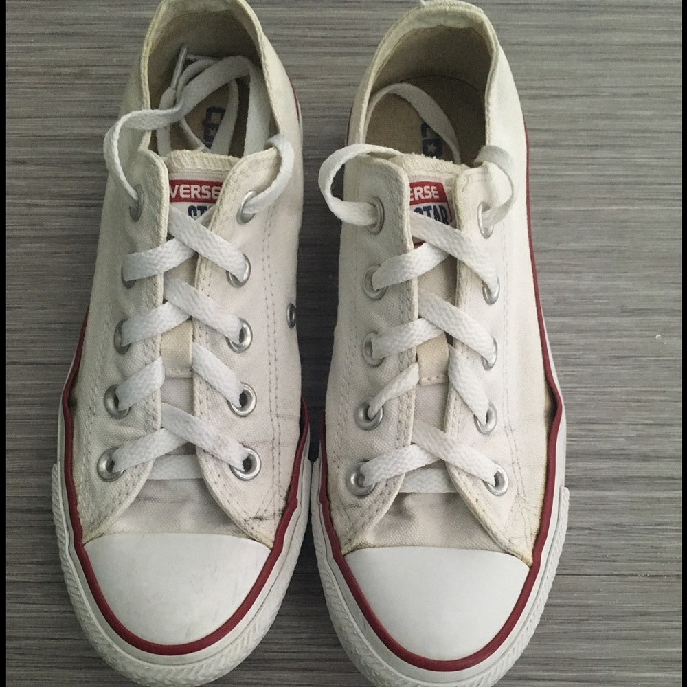 White Converse Sneakers