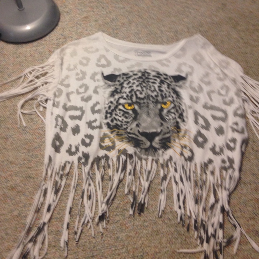 Fringes Tiger Crop Top