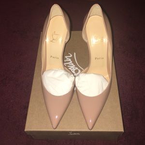 Christian Louboutin Iriza Nude Pumps AUTHENTIC