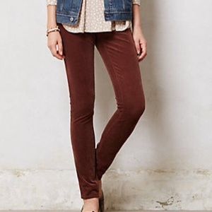 Pilcro Serif Cords in dark brown