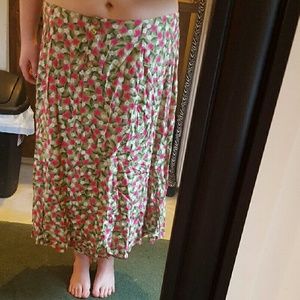 Vintage floral skirt