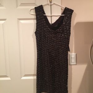 Guess sleeveless sequin dress