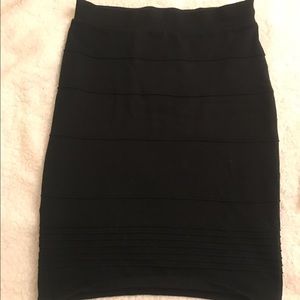 Black Bandage Skirt