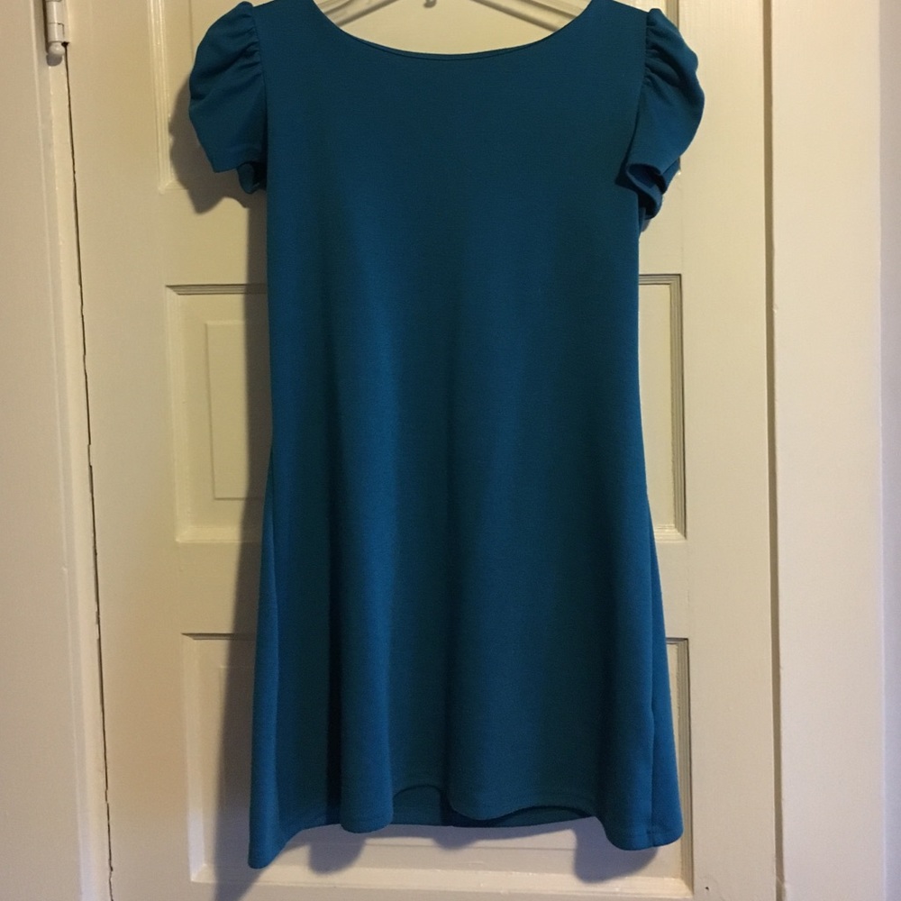 Forever 21 teal tunic
