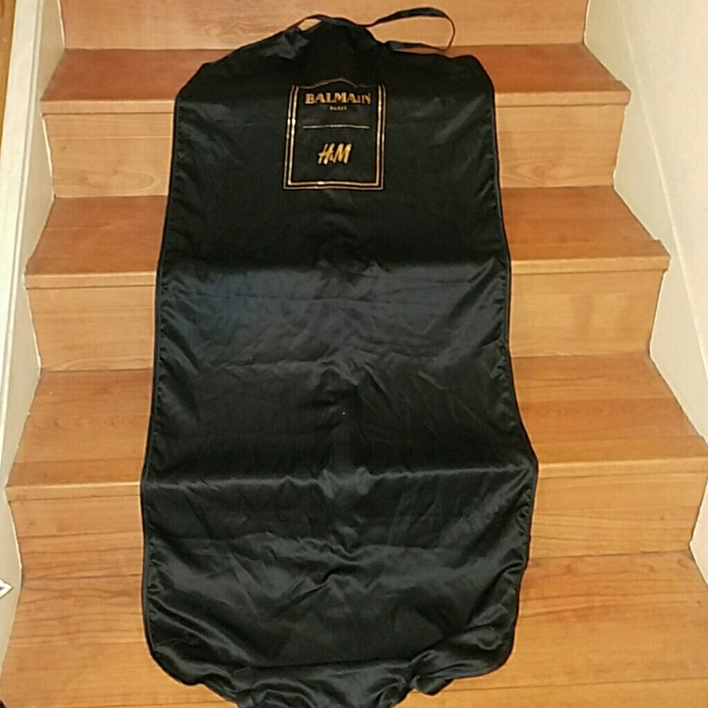 Balmain x H&M garment bag