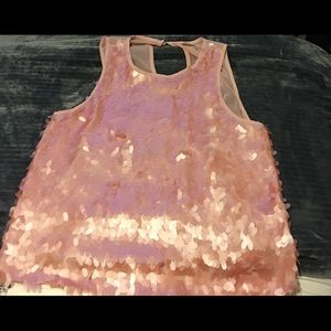 Sheer Sequin Top