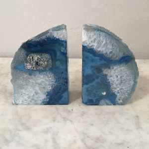 Geode bookends