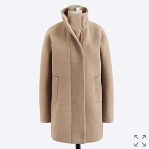 JCrew factory beige city coat 00
