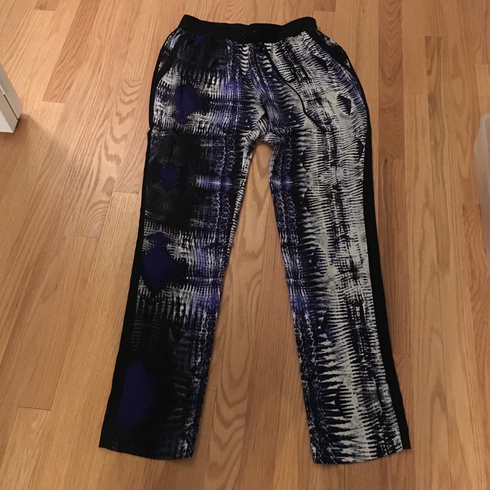 Silk Parker Track Pants