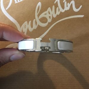 TODAY ONLY!! Hermes bracelet - White AUTHENTIC