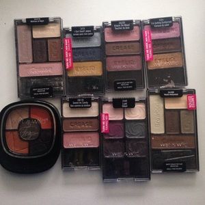 Wet n wild eyeshadow lot