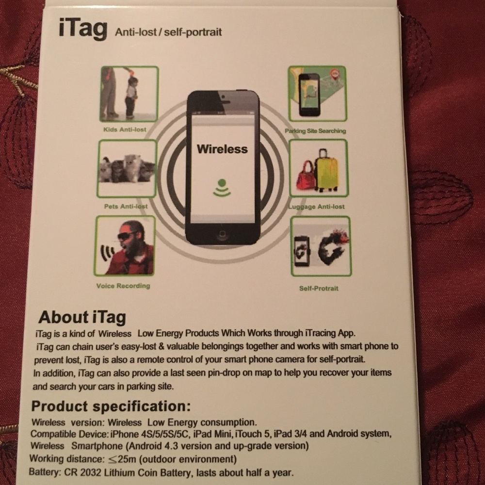 Brand NEW iTag - Picture 2 of 2
