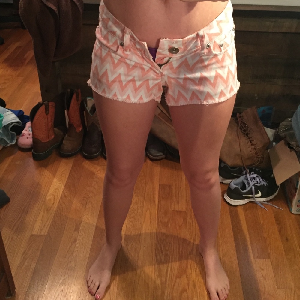 Chevron shorts