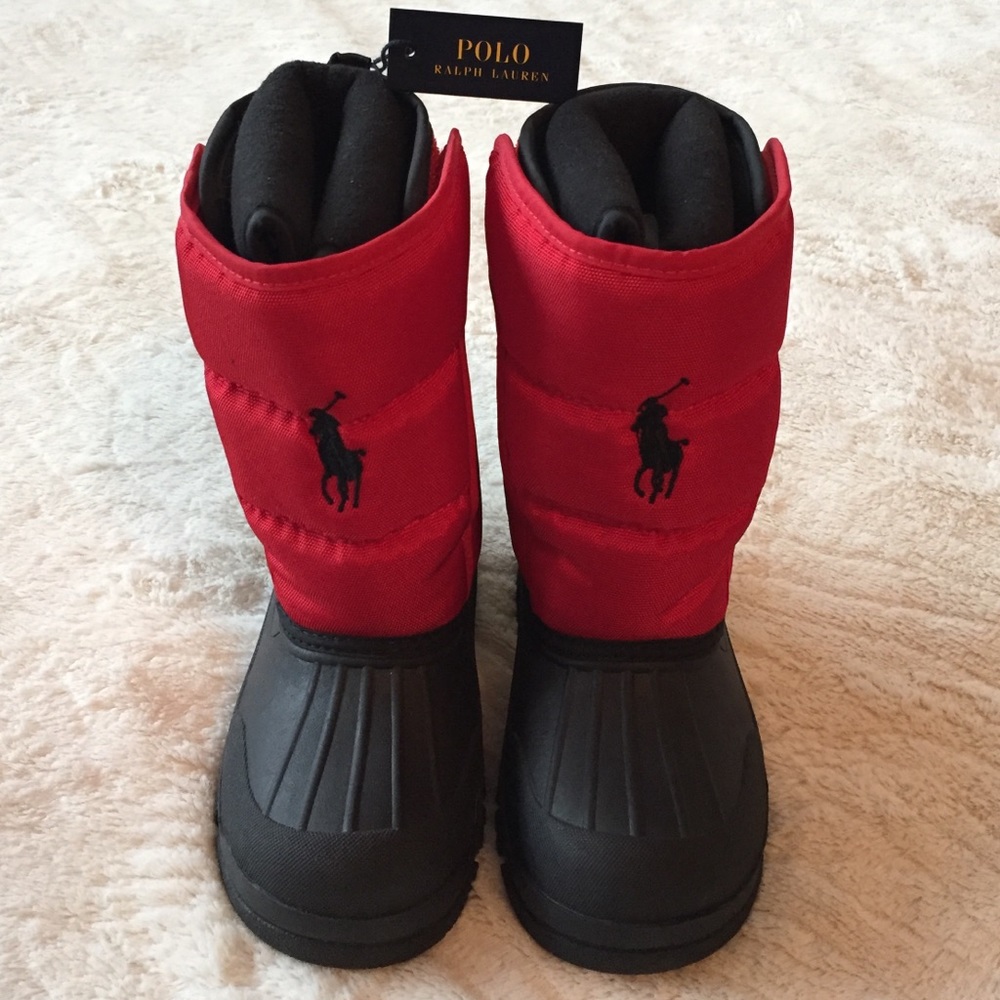 NWT POLO Ralph Lauren Toddler Snow Boot